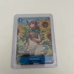One Piece Card Game Rebecca OP10-058 Alternate Art Super Rare - Image 1