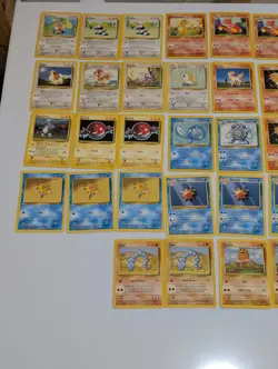 Lot of 65 WOTC Vintage Pokemon Cards Unlimited No Holo-Base-Fossil-Jungle NM-HP - Image 2