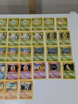 Lot of 65 WOTC Vintage Pokemon Cards Unlimited No Holo-Base-Fossil-Jungle NM-HP - Image 4