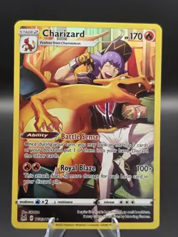 Pokemon Charizard Ultra Rare Holo Lost Origin TG03/TG30 170 HP Card - Image 1