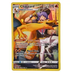 Charizard TG03/TG30 Lost Origin Trainer Gallery Leon Holo Pokemon Card NM - Image 1