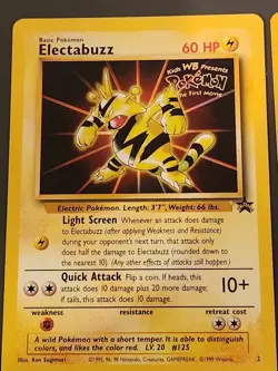 Electabuzz (Pokemon: The First Movie - Promo card) Wizards of the coast - Image 1