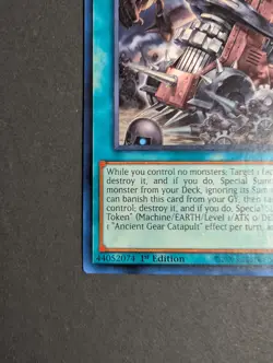 Yugioh TCG Card -1x Ancient Gear Catapult - LDS1-EN089 - NM/LP, 1st Edition 2020 - Image 5