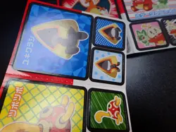 Pokemon Card Coris Promo Non Holo Sticker x3 Charizard etc #4754 - Image 4