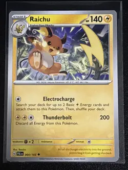 Pokemon TCG Pikachu/Raichu 4 Card Lot - Image 5