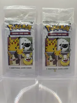 Pokemon TCG General Mills 25th Anniversary 3-card Booster Pack - Sealed X2 - Image 1