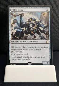 MTG Tiller Engine DMC 20 - Dominaria United Rare Magic The Gathering Card NM - Image 1