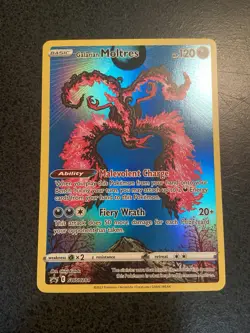 Galarian Moltres SWSH284 SWSH: Sword & Shield Promo Cards Holo - Image 1