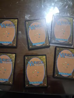 MTG Surge FOIL Full Art Basic Land TMNT NM Low S&H Lot Of 6 Cards - Image 5