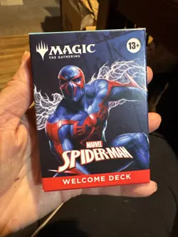 Magic The Gathering Spider-Man Blue Welcome Deck - Image 1