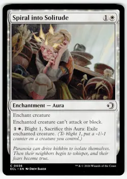 MTG Spiral into Solitude | #36 Lorwyn Eclipsed | English - Image 1