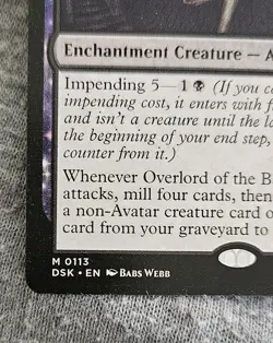 Overlord of the Balemurk - Mythic NM - MTG Duskmourn: House of Horror ⚔B&B - Image 4