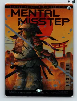 MTG Mental Misstep Foil R Secret Lair Drop Series TMNT SLD 2373 NM - Image 1