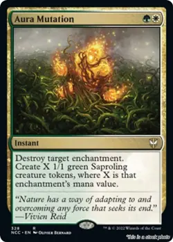 MTG Aura Mutation [NCC - 328] LP - Image 1