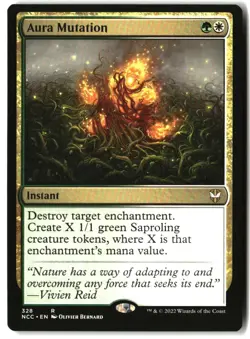 MTG Aura Mutation [NCC - 328] LP - Image 2