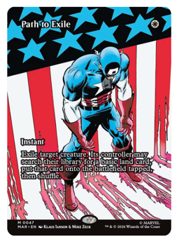 Path to Exile (0047) - Borderless Marvel Super Heroes - Image 1