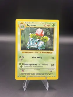 1999 Pokemon Ivysaur Shadowless 30/102 Vintage Era - Image 1