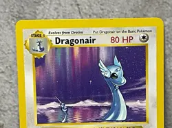 Pokemon Base Shadowless DRAGONAIR 18/102 - Image 2