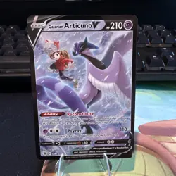 Pokemon TCG Galarian Articuno V TG16/TG30 Full Art Holo English 210 HP - Image 1