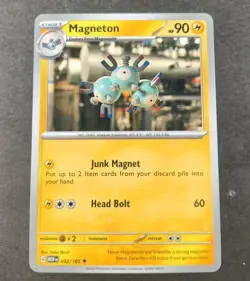 Pokemon 151 Magneton Uncommon Card 082/165 NM - Image 1