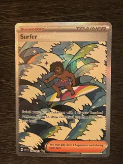 Pokemon Ascended Heroes Surfer #293/217 Special Illustration Rare Full Art - Image 1