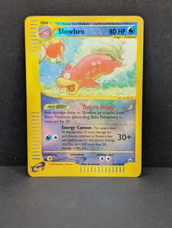 Slowbro 033/147 Aquapolis Reverse Holo Ultra Rare Pokemon TCG Nintendo HP - Image 1