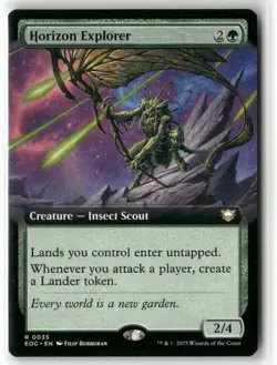 MTG Horizon Explorer 0035 Reg (Extended Art) Commandr: Edge of Eternities NM EOC - Image 1
