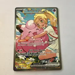 Lillie's Clefairy ex 280/217 SIR, Ascended Heroes, Full Art Holo, Pokemon TCG! - Image 1