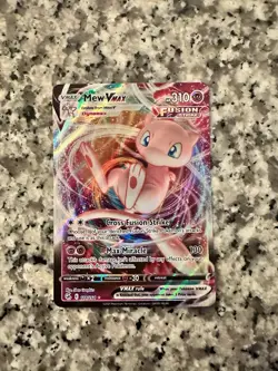 Mew VMAX 114/264 Pokemon Sword & Shield: Fusion Strike Pokemon TCG NM - Image 1