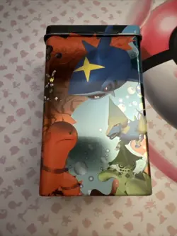 Pokemon Rare Vintage EX ERA Metal Tin with Original Stickers! *Read Description - Image 5