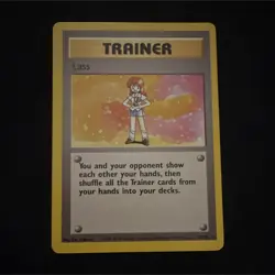 The Pokemon Company Pokemon TCG Base Set Lass 075/102 Rare Regular Unlimited EN - Image 1