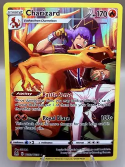 Pokemon TCG: Charizard TG03/TG30 Lost Origin Trainer Gallery - NM - Image 1
