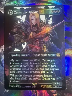 Zenos yae Galvus (Borderless) (Foil) #384 MTG Final Fantasy - Image 1