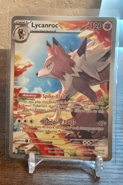 Pokemon - Journey Together JTG - Lycanroc #166/159 NM - Image 1