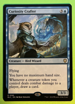 Curiosity Crafter BLC 165 MTG NM/M Never Played - Image 1