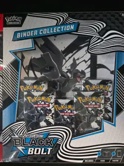 Pokemon Black Bolt and White Flare Binder + Poster Collection Sam's Club Bundles - Image 4