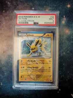 Pokemon Jolteon TCG Plasma Freeze 34/116 Regular Uncommon PSA 9 - Image 1