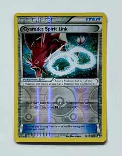 Pokemon TCG Gyarados Spirit Link 101/122 Reverse Holo Trainer - Fresh Pull - Image 1