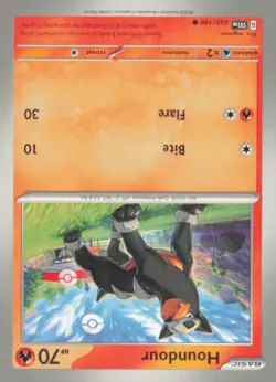 🔥 HOUNDOUR 033/198 COMMON SCARLET & VIOLET POKEMON NM/M NAGIMISO 🔥 - Image 1