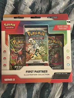 Pokemon TCG: First Partner Illustration Collection Series 2 Box Brand New Sealed - Image 1