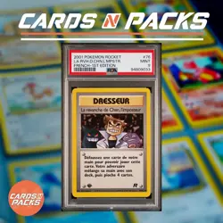 Carte Pokemon La revanche de Chen, l'imposteur 76/82 Team Rocket Edition 1 PSA 9 - Image 1