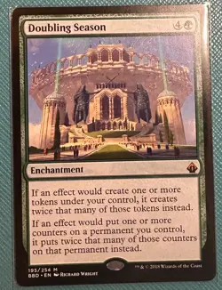 Doubling Season - Battlebond - *NM* - MtG - Image 1