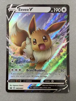 Eevee v SWSH065 Holo Promo Pokemon TCG - Image 1