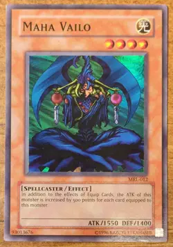 Yu-Gi-Oh! Maha Vailo MRL-012 Magic Ruler Super Rare Unlimited Konami English - Image 1