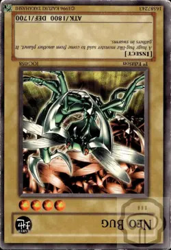 Neo Bug IOC-058 Common / Short Print Invasion of Chaos Yu-Gi-Oh 1st Edition MP - Image 2
