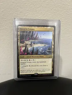 MTG Raugrin Triome Magic the Gathering Ikoria Lair of Behemoths Single - Image 1