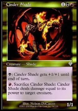 Cinder Shade -Foil Medium Play MTG Invasion - Image 1
