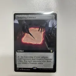 MTG English Tempting Contract NM Normal Commander 2021 Strixhaven - Image 1