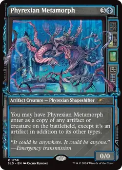 MTG - Phyrexian Metamorph - SLD 1758 - Showcase: Duskmourn Secret Lair - Rare - Image 1