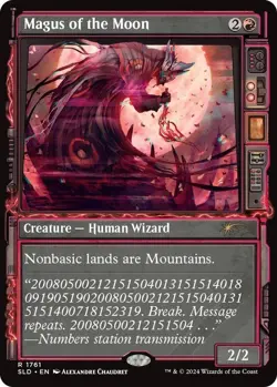 MTG - Magus of the Moon - SLD 1761 - Showcase: Duskmourn Secret Lair - Rare - Image 1